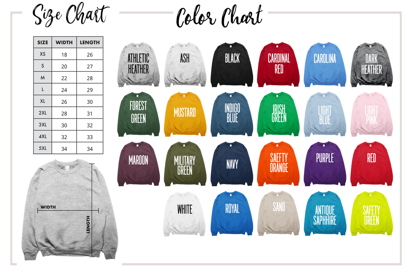 Custom Sequin Team Sweatshirt
