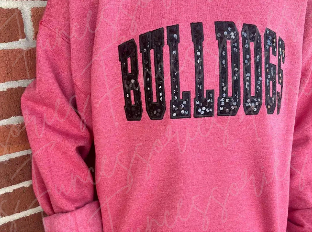 Custom Sequin Team Sweatshirt