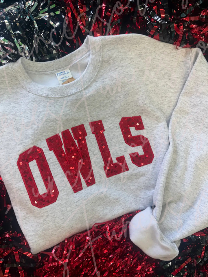 Custom Sequin Team Sweatshirt