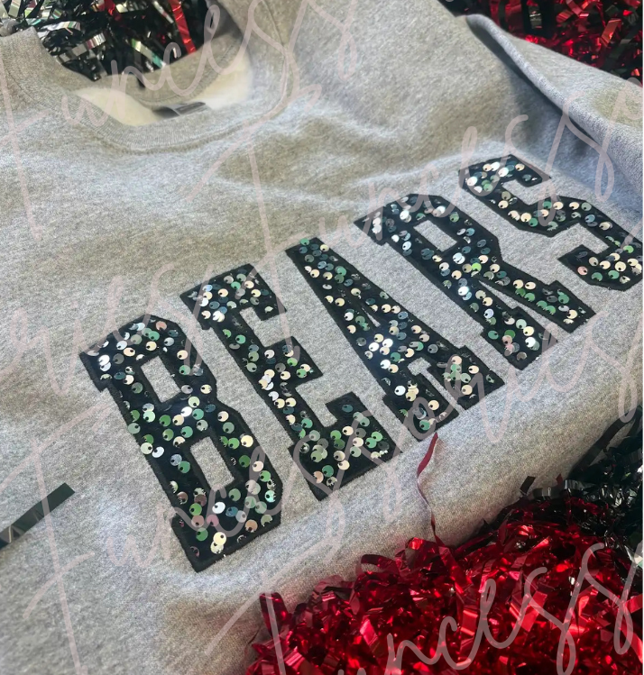 Custom Sequin Team Sweatshirt