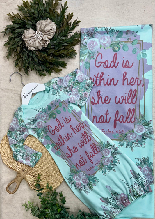 "God is Within Her, She will not Fall"