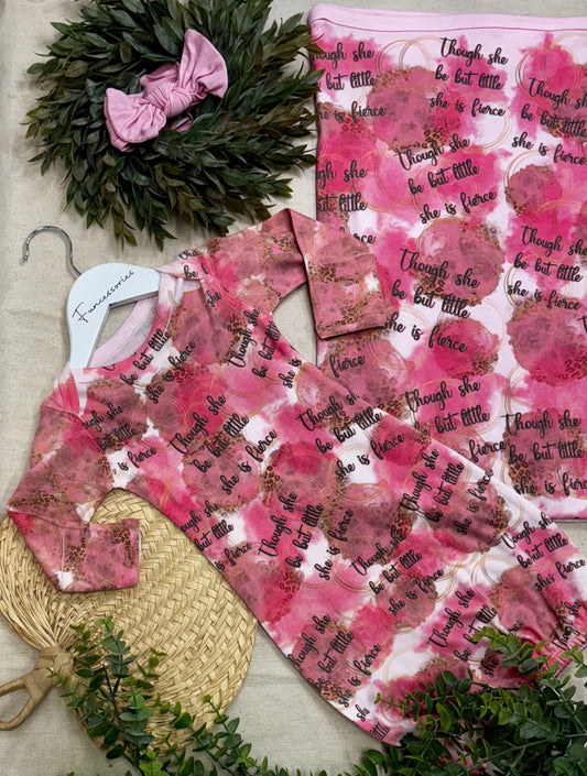 "Though She be but Little, She is Fierce" Set