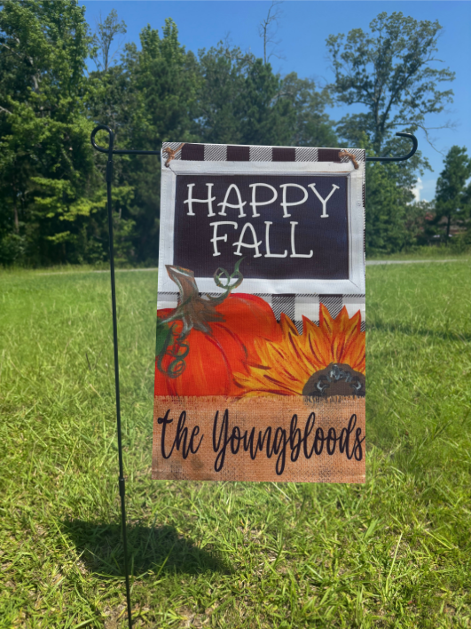 Fall Garden Flag