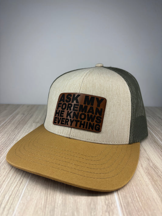 Long Pond Leather Co. Hat