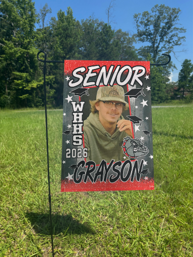 Senior Garden Flag